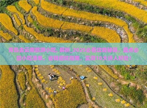 青岛去云南旅游小吃