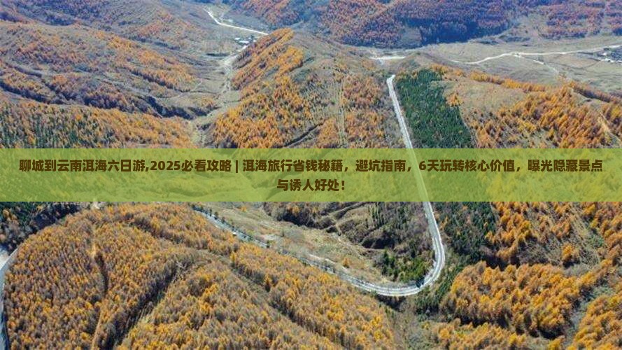 聊城到云南洱海六日游