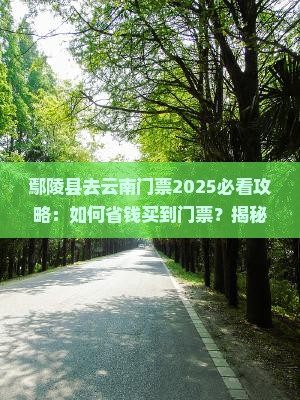 鄢陵县去云南门票