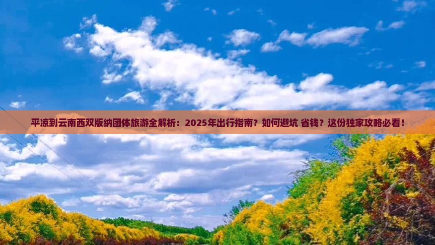 平凉去云南西双版纳团体旅游