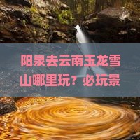 阳泉去云南玉龙雪山哪里玩