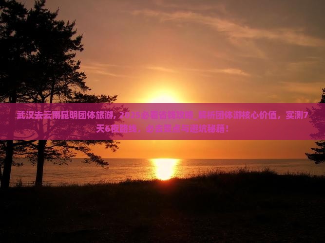 武汉去云南昆明团体旅游
