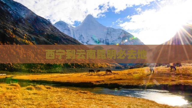 西宁到云南昆明必去地 西宁到云南昆明必去地