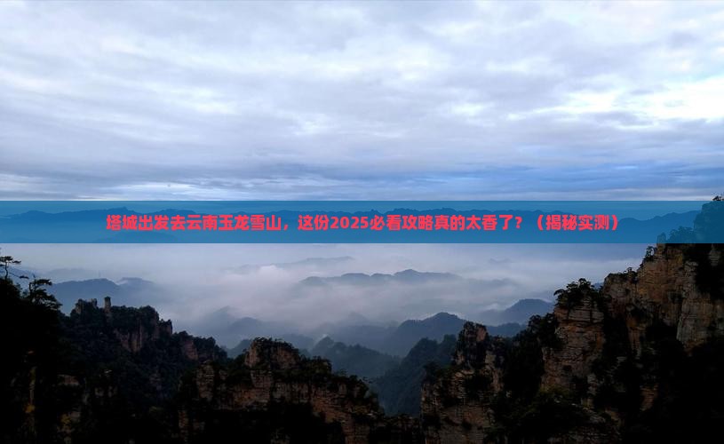 塔城去云南玉龙雪山大型旅游团