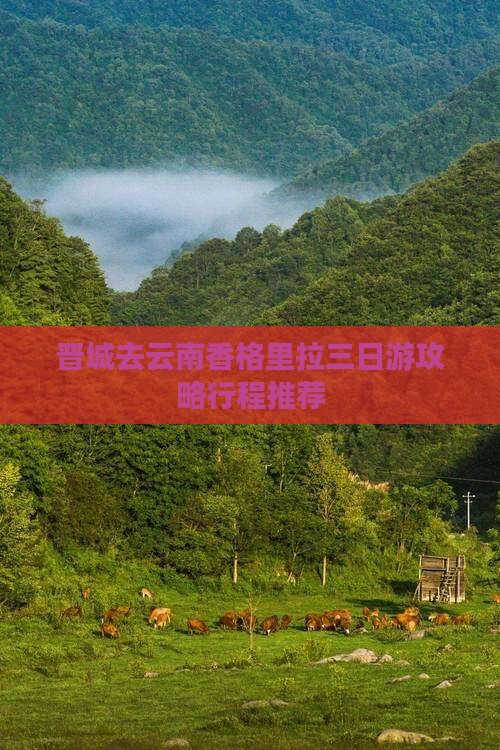 晋城去云南香格里拉三日游