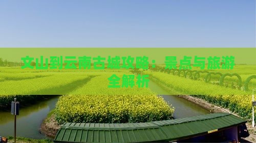 文山到云南古城攻略