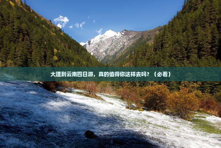 大理到云南四日游