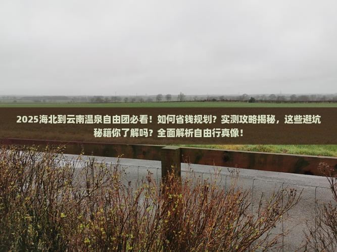 海北到云南温泉自由团
