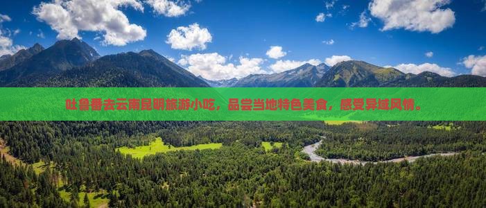 吐鲁番去云南昆明旅游小吃