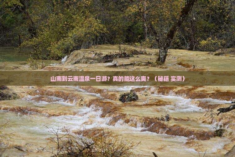 山南到云南温泉一日