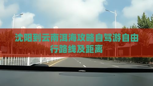 沈阳到云南洱海攻略
