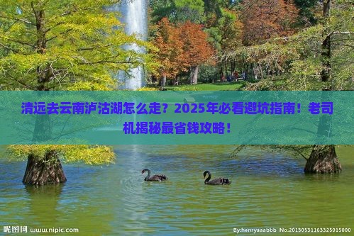 清远去云南泸沽湖旅行社