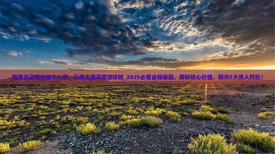 宜春去云南古城个人游