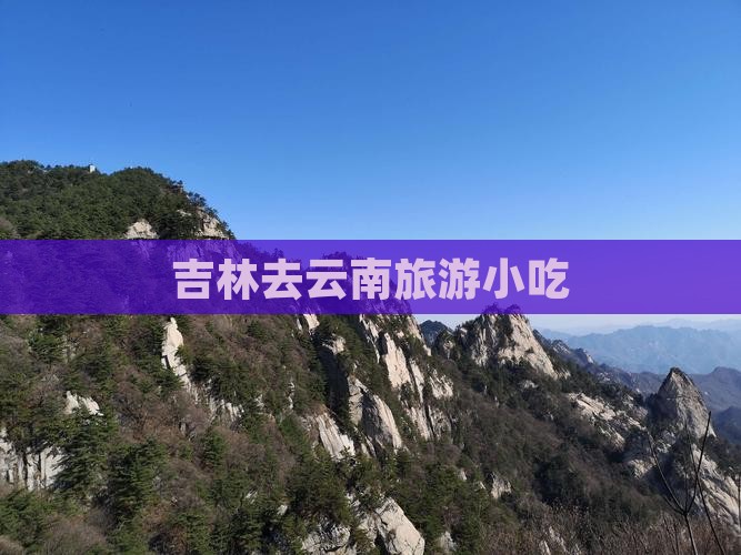 吉林去云南旅游小吃
