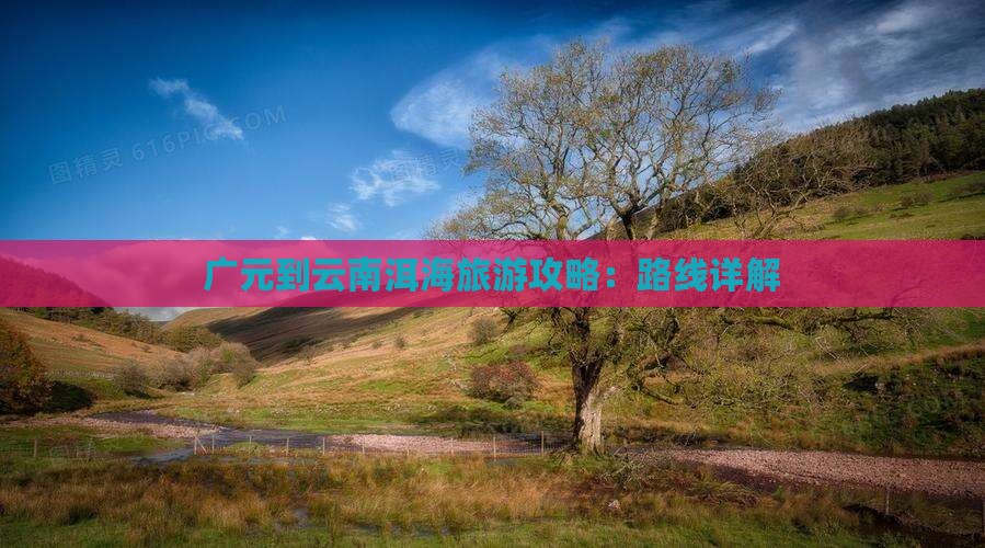 广元去云南洱海攻略