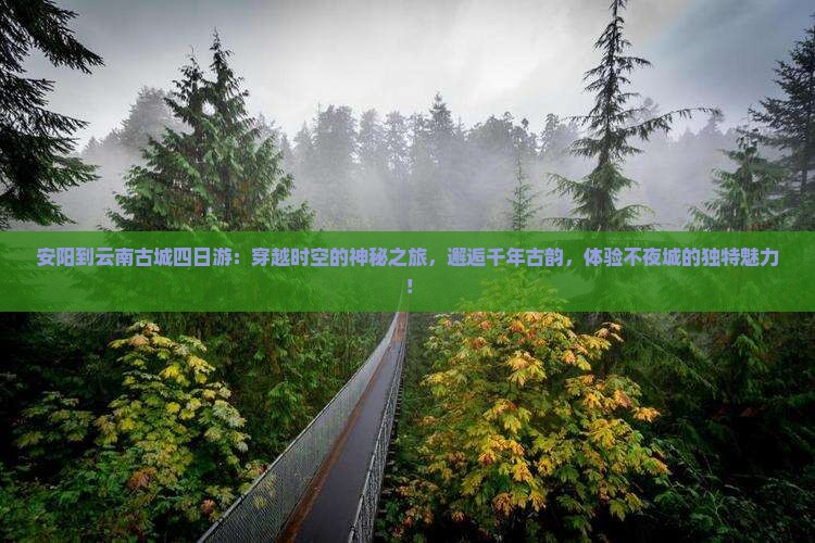 安阳到云南古城四日游