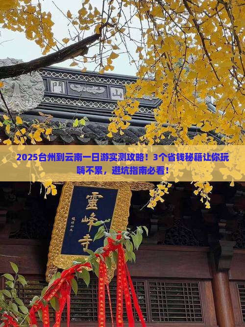 台州到云南一日
