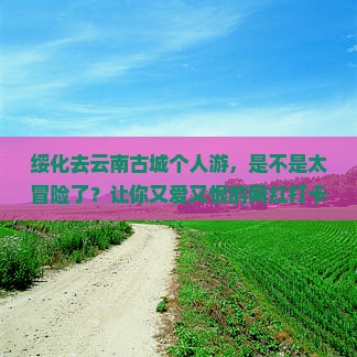 绥化去云南古城个人游