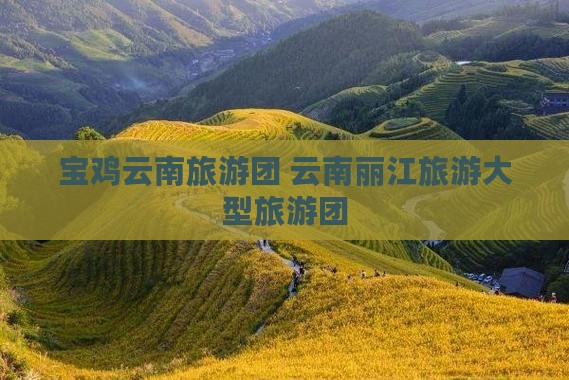 宝鸡到云南丽江大型旅游团