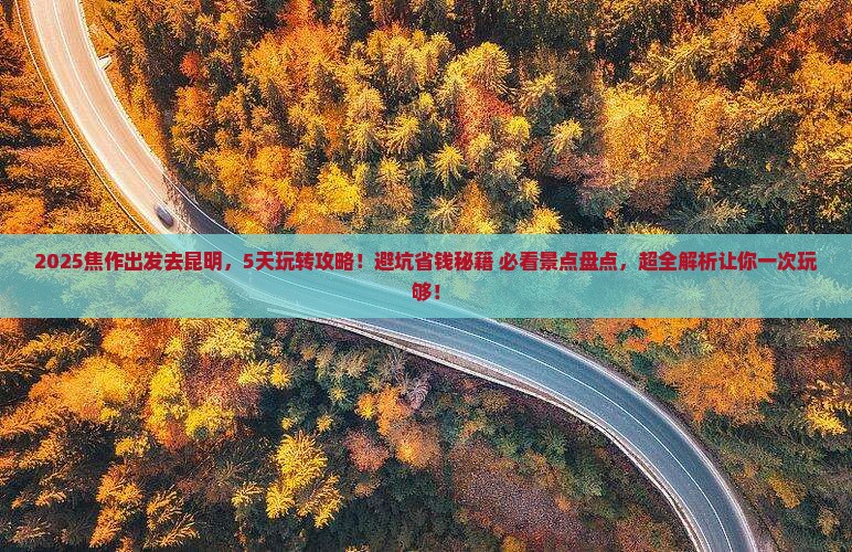 焦作到云南昆明哪里玩