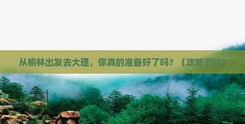 榆林到云南大理团体旅游