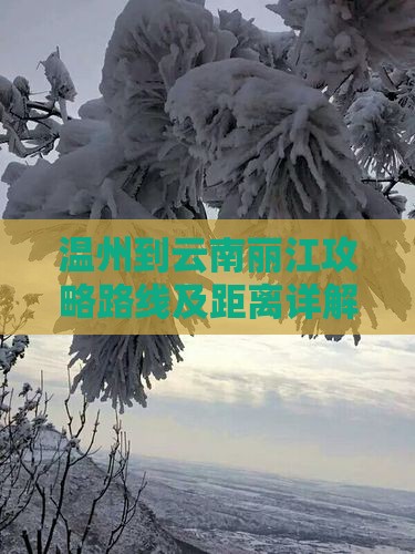 温州到云南丽江攻略