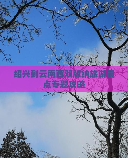 绍兴到云南西双版纳哪里玩