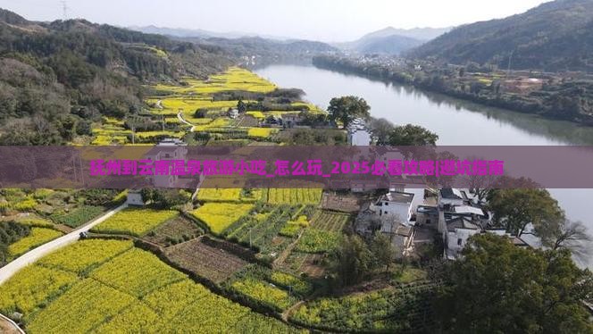 抚州到云南温泉旅游小吃