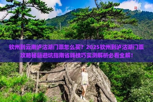 钦州到云南泸沽湖门票