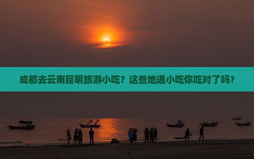 成都去云南昆明旅游小吃