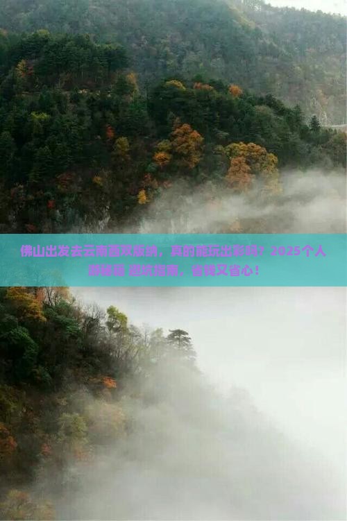 佛山去云南西双版纳个人游