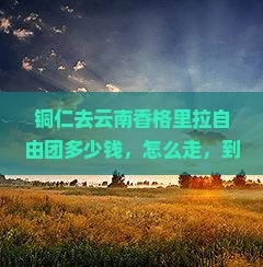 铜仁去云南香格里拉自由团