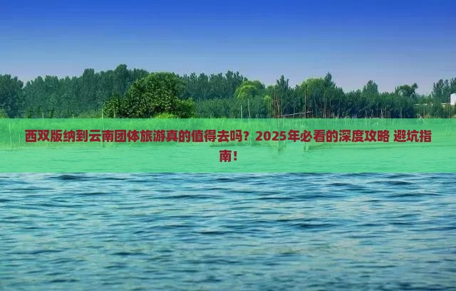 西双版纳到云南团体旅游