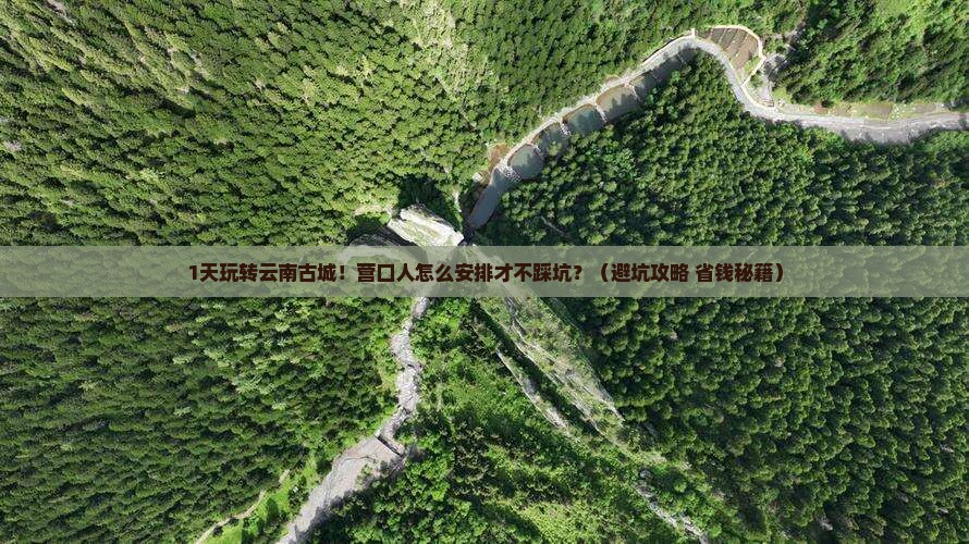 营口去云南古城一日