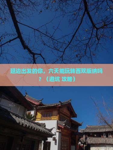 延边到云南西双版纳六日游