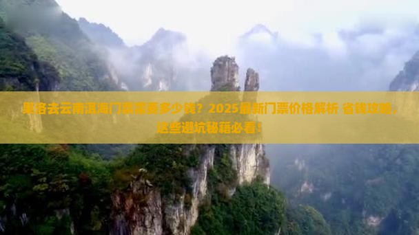 果洛去云南洱海门票