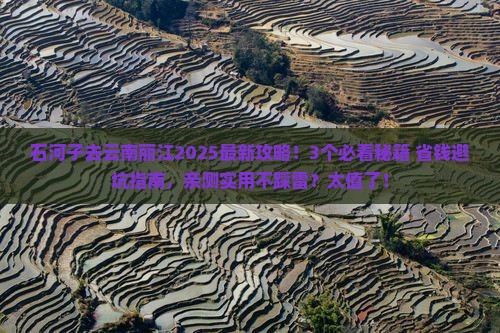 石河子去云南丽江攻略