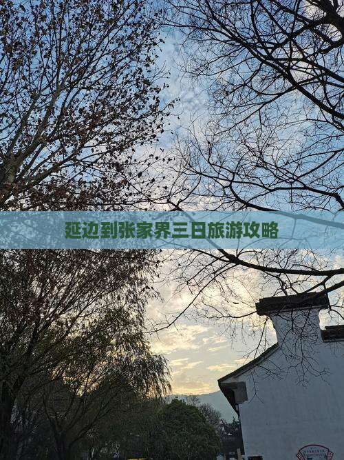 延边到张家界袁家界三日游