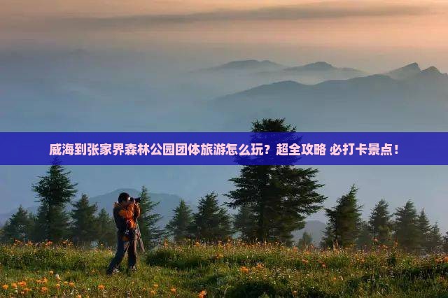威海到张家界森林公园团体旅游