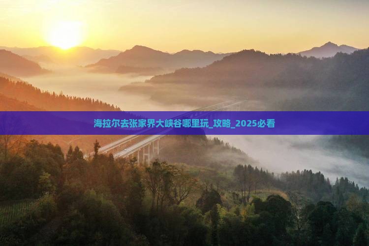海拉尔去张家界大峡谷哪里玩