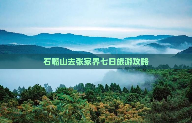 石嘴山去张家界武陵源七日游