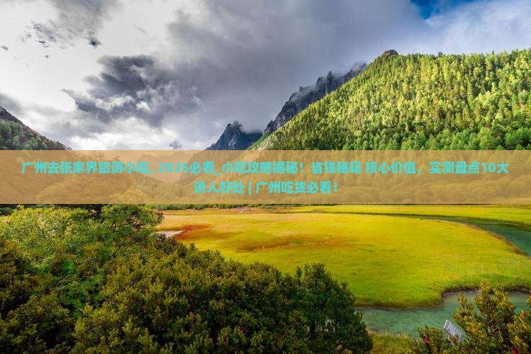广州去张家界旅游小吃