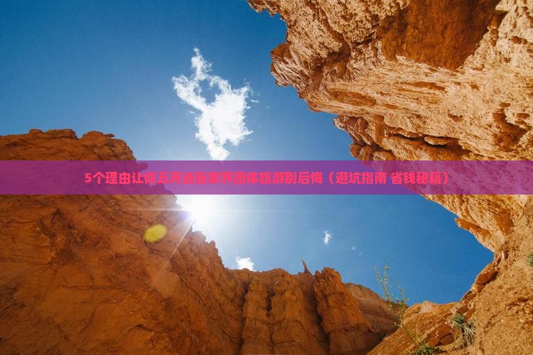 五月去张家界团体旅游