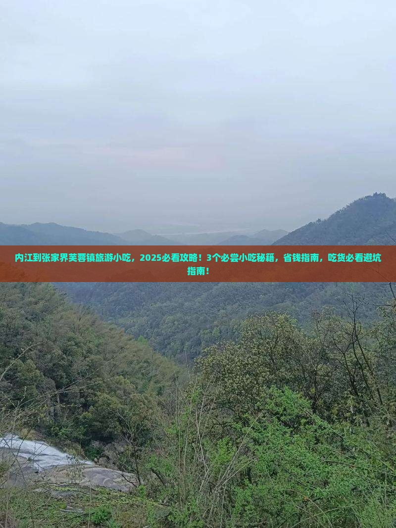 内江到张家界芙蓉镇旅游小吃