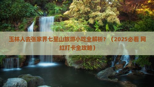 玉林到张家界七星山旅游小吃