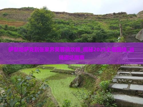 伊犁哈萨克到张家界芙蓉镇攻略