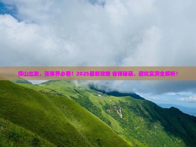 保山去张家界团体旅游