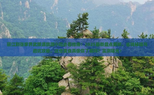 丽江到张家界武陵源旅游小吃