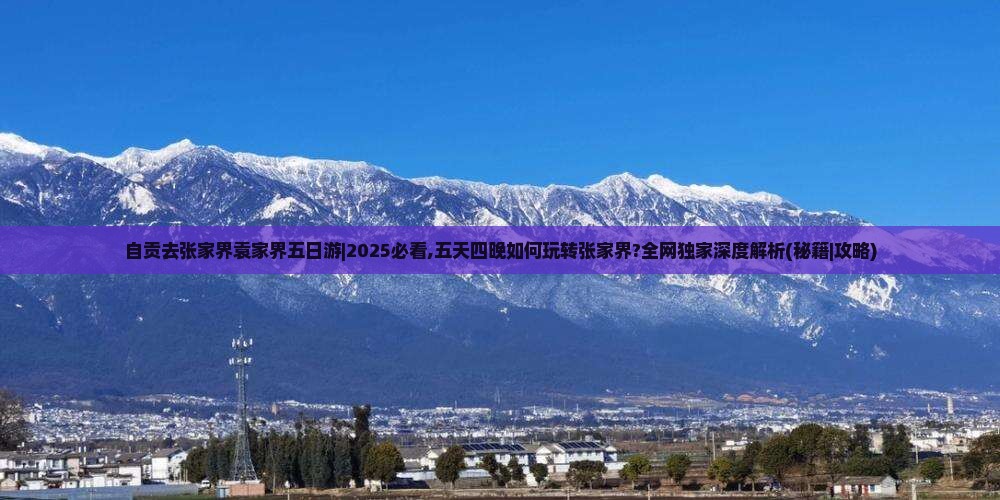 自贡去张家界袁家界五日游