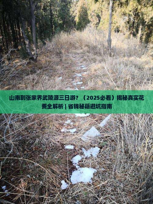 山南去张家界武陵源三日游